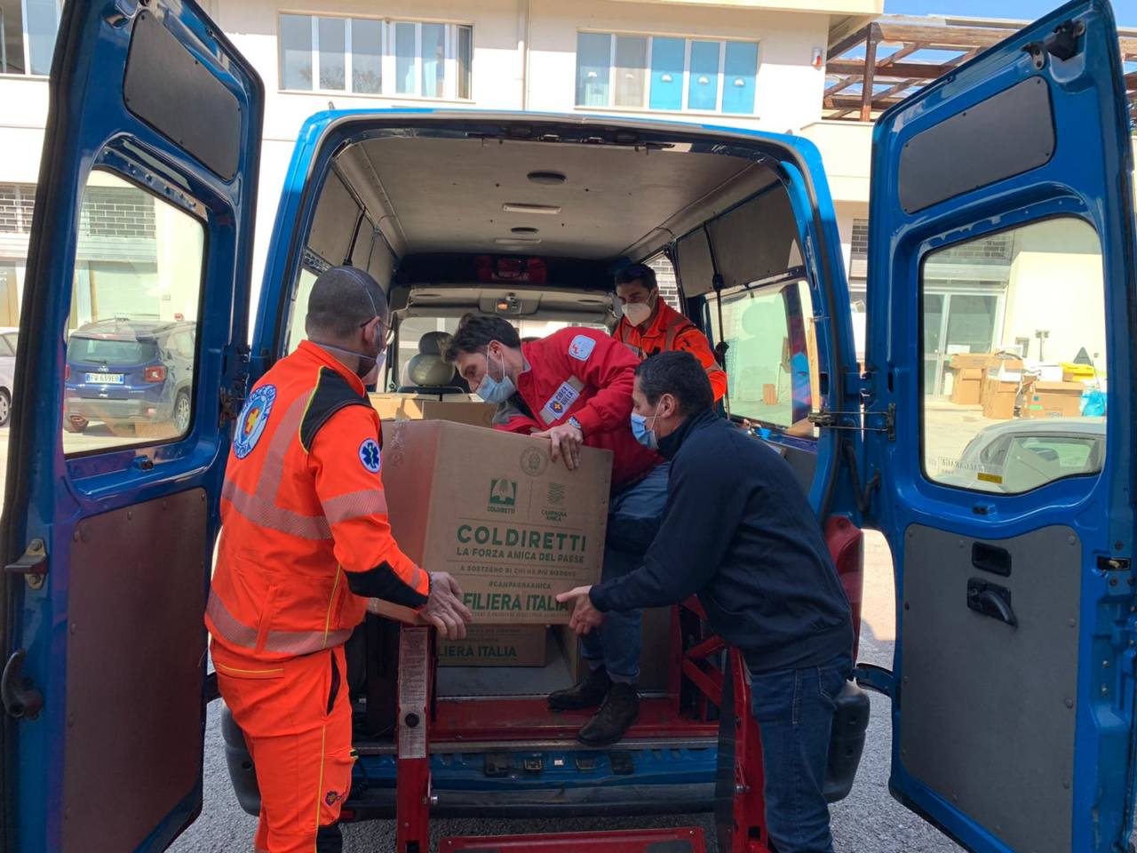 Coldiretti e Croce Gialla Ancona