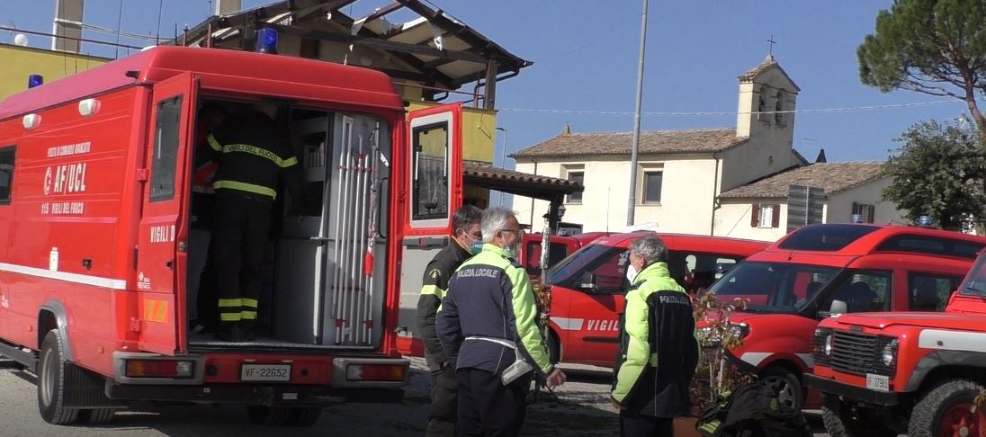 Vigili del fuoco, le ricerche nel Pesarese