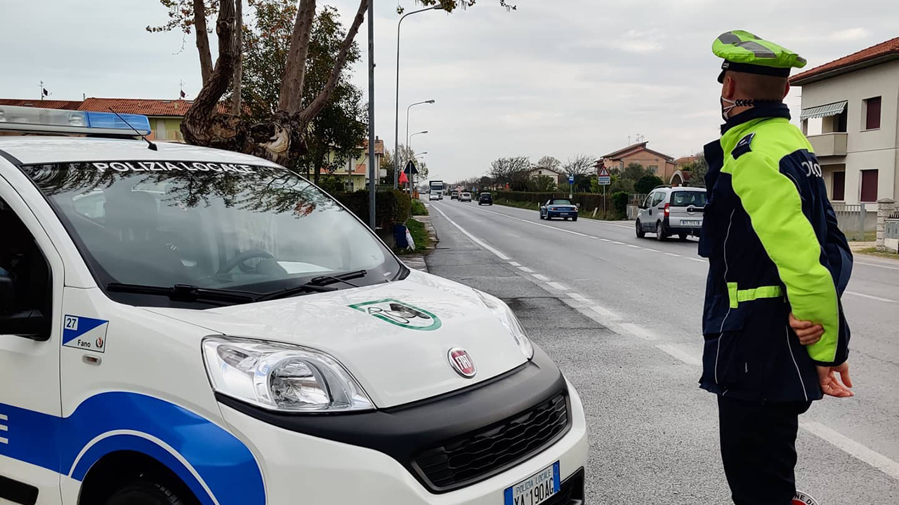 La Polizia locale di Fano