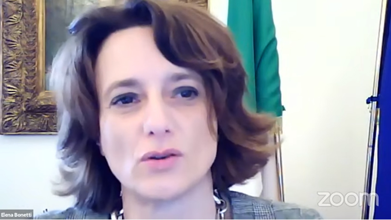 La ministra Elena Bonetti