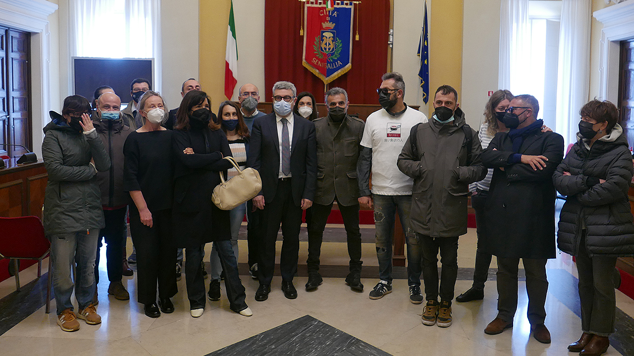 Una delegazione di imprenditori è stata ricevuta dal sindaco e dalla giunta di Senigallia