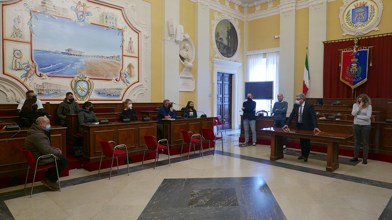 Una delegazione di imprenditori è stata ricevuta dal sindaco e dalla giunta di Senigallia