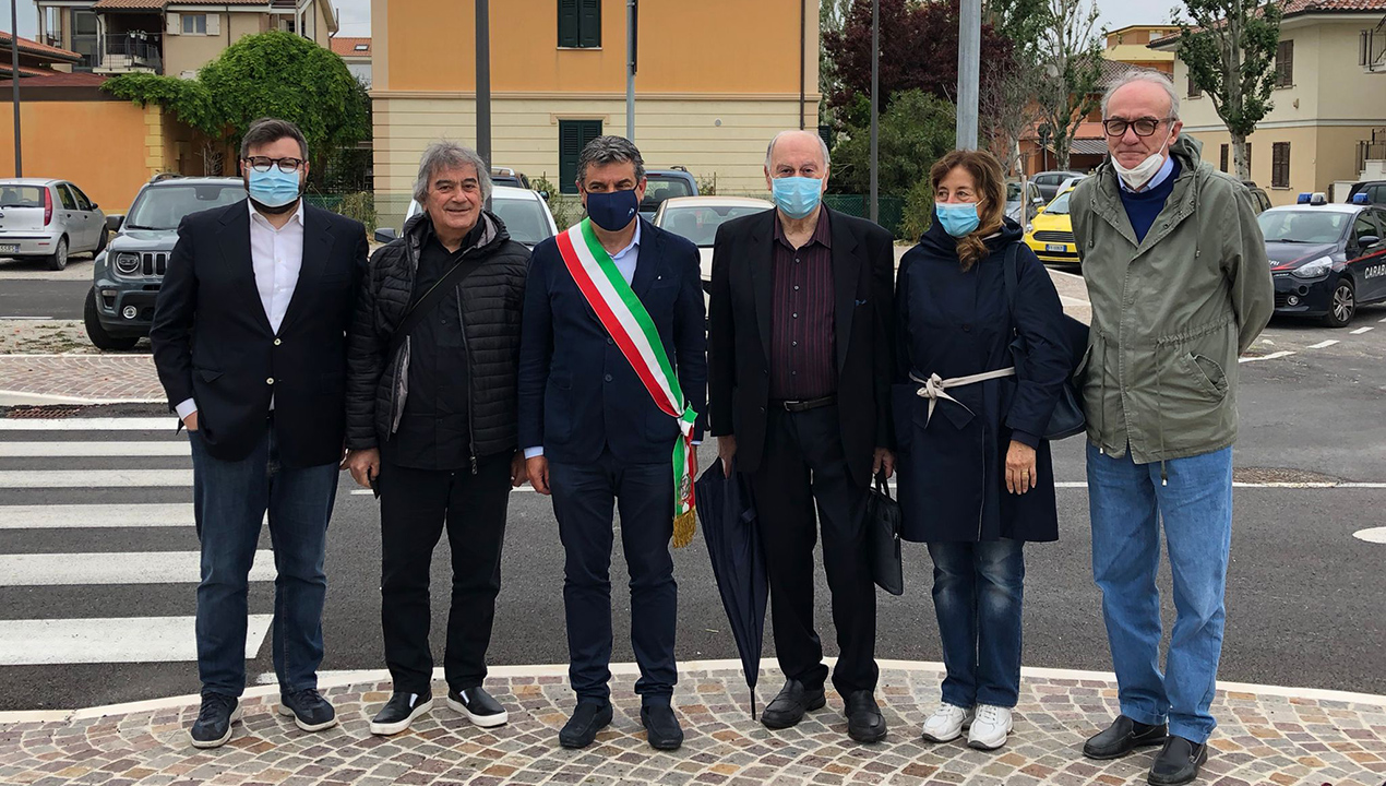 inaugurata la via intitolata a Vincenzo Cecchetelli