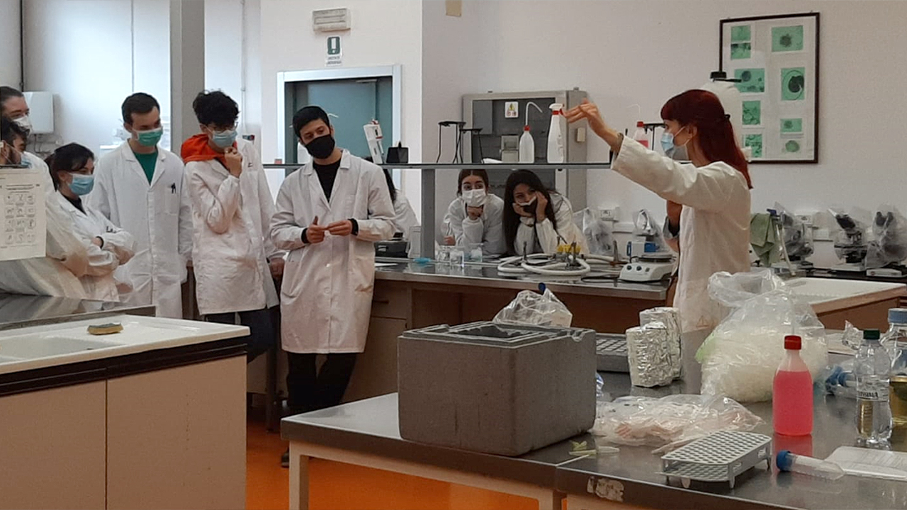 All’istituto d’istruzione superiore Corinaldesi-Padovano di Senigallia si studiano le proteine ricombinanti usate nei vaccini anti covid