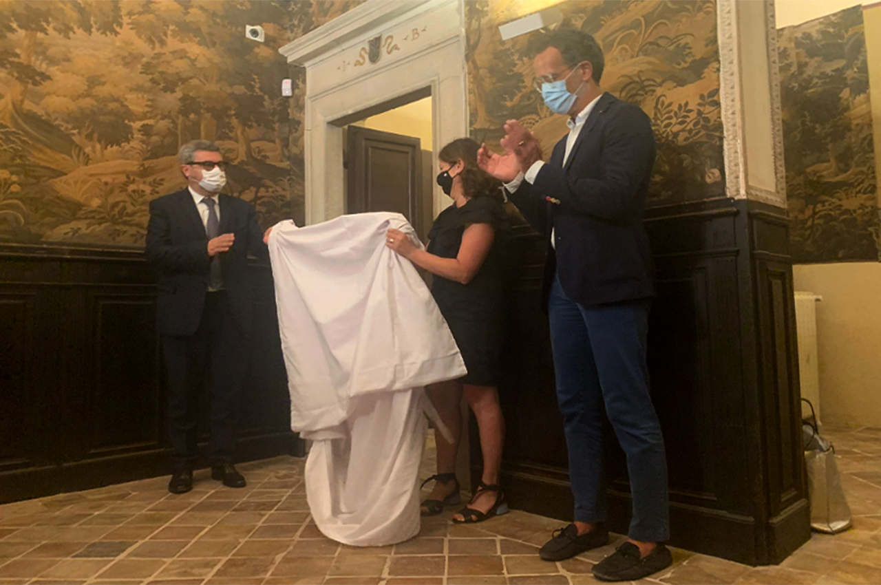 Presentato a a Senigallia il restauro del "Camerino della Vittoria" di palazzetto Baviera