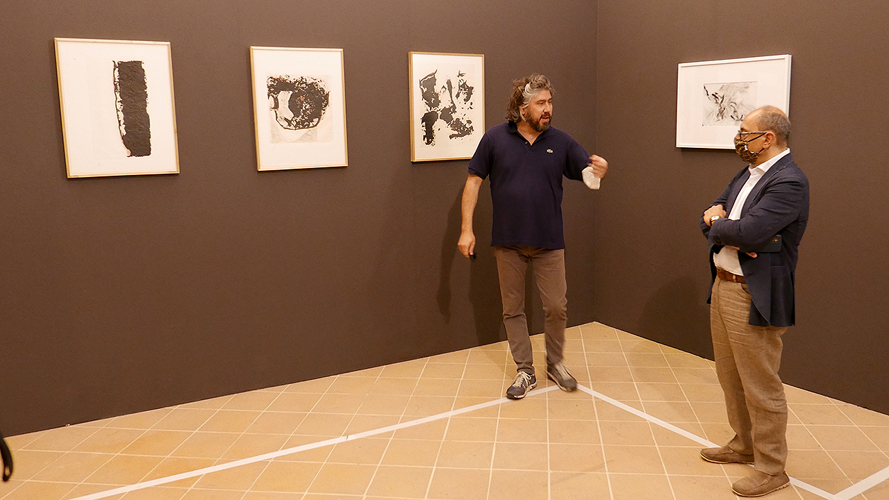 Alessandro Sarteanesi, coordinatore scientifico della mostra "Giacomelli / Burri. Fotografia e immaginario materico"