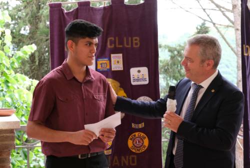 Il Lions club di Fabriano torna a riunirsi e conferisce premio allo studente meritevole