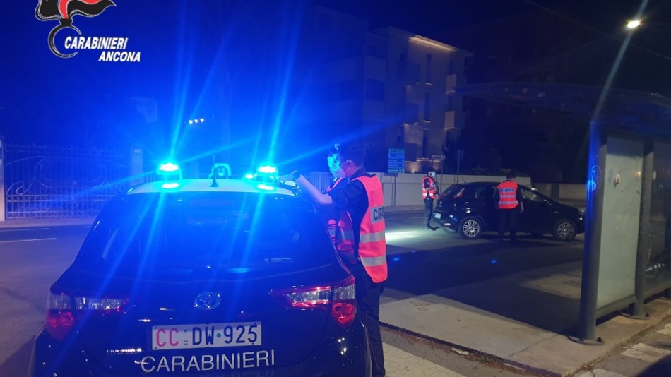 I controlli dei carabinieri della compagnia di Senigallia