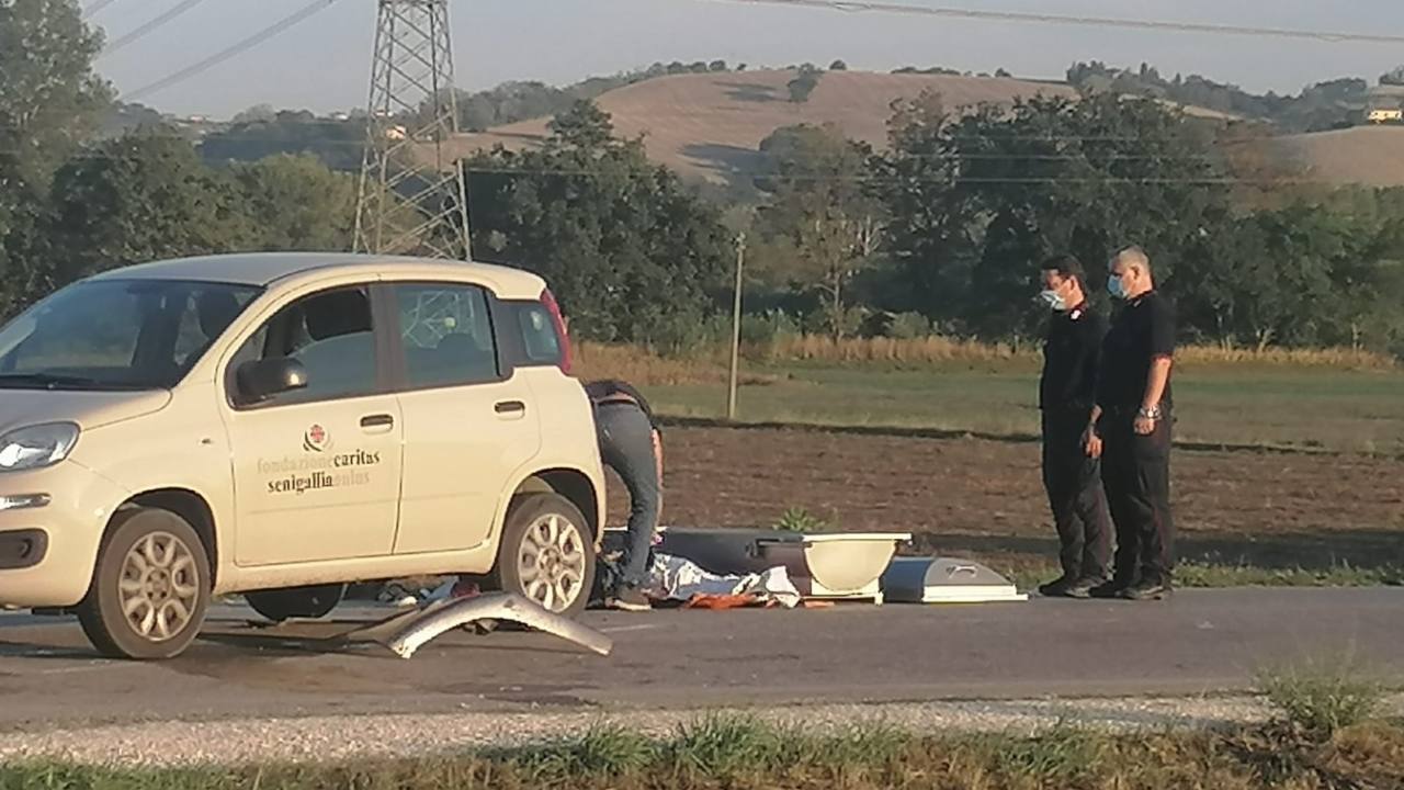 L'incidente mortale avvenuto a Senigallia