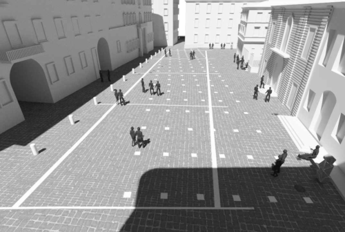 Piazza Federico II, il Comune di Jesi: «Lavori da metà gennaio 2022 per 90 giorni». L’opposizione: «Posticipare»