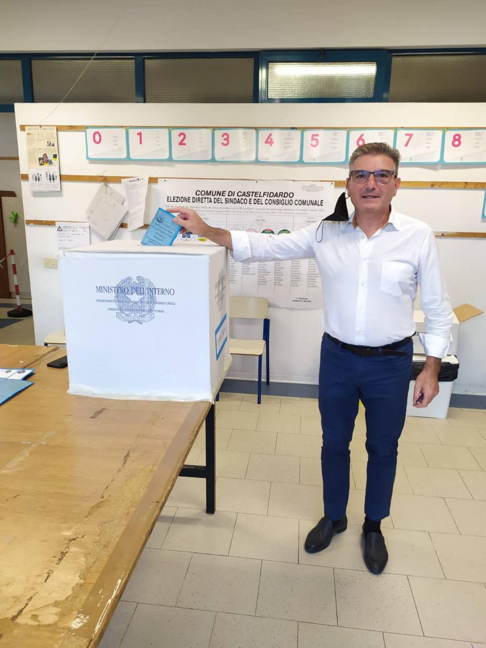 Marco Tiranti vota