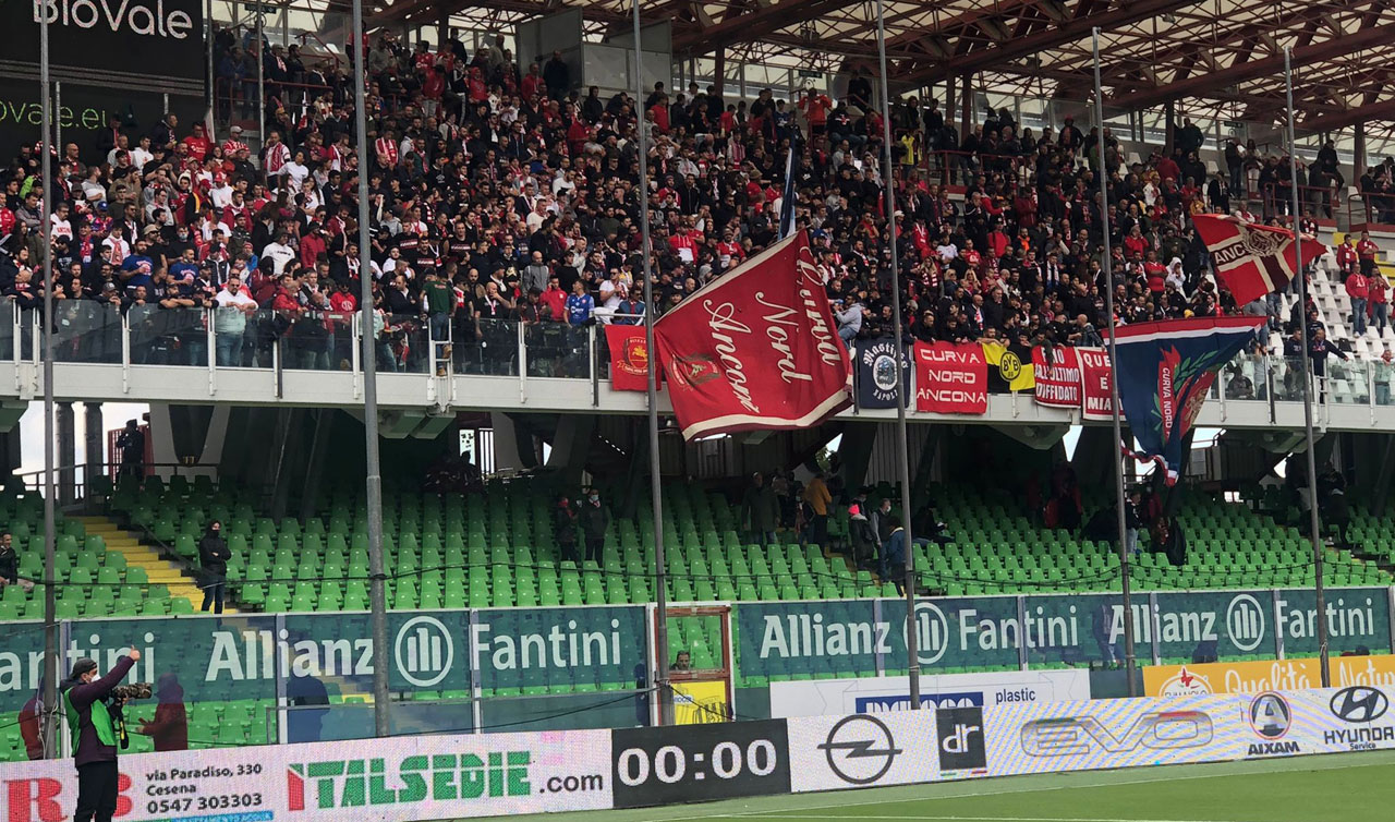 Il pre-partita di Cesena vs Ancona-Matelica