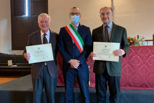 Pesaro onora Sergio Ragni e Luigi Cuoco. Il sindaco Ricci: «Pesaresi speciali»
