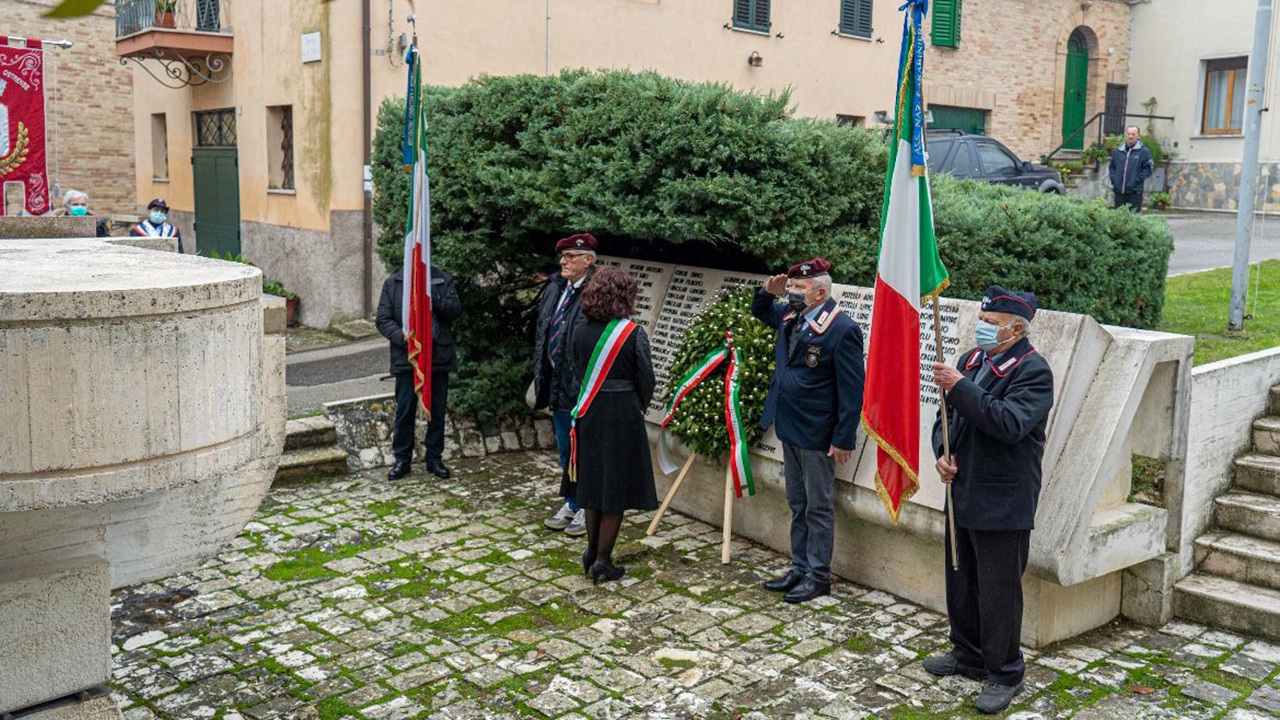 Forze armate e Milite ignoto: le celebrazioni a Belvedere Ostrense