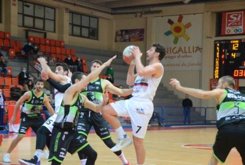 Basket serie B, la Goldengas Senigallia non sbaglia a Montegranaro: Natale in zona playoff