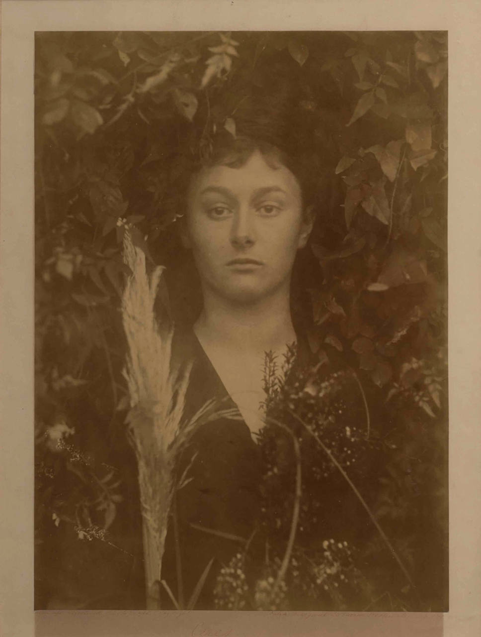 Julia Margaret Cameron, Ceres (Alice Liddell), 1872
