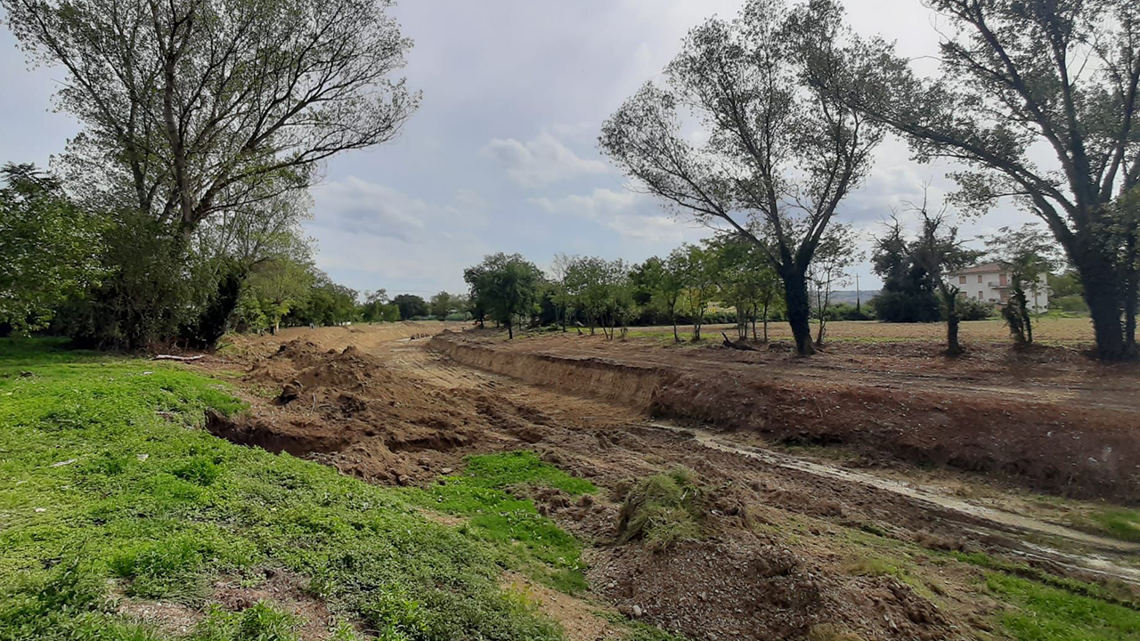 Trecastelli, conclusi i lavori sul fiume Nevola