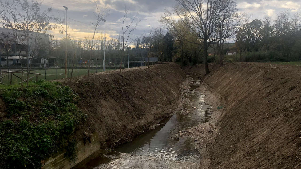 Trecastelli, conclusi i lavori sul fiume Nevola