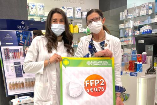 Pesaro, già attivo il prezzo calmierato per le Ffp2 nelle farmacie comunali