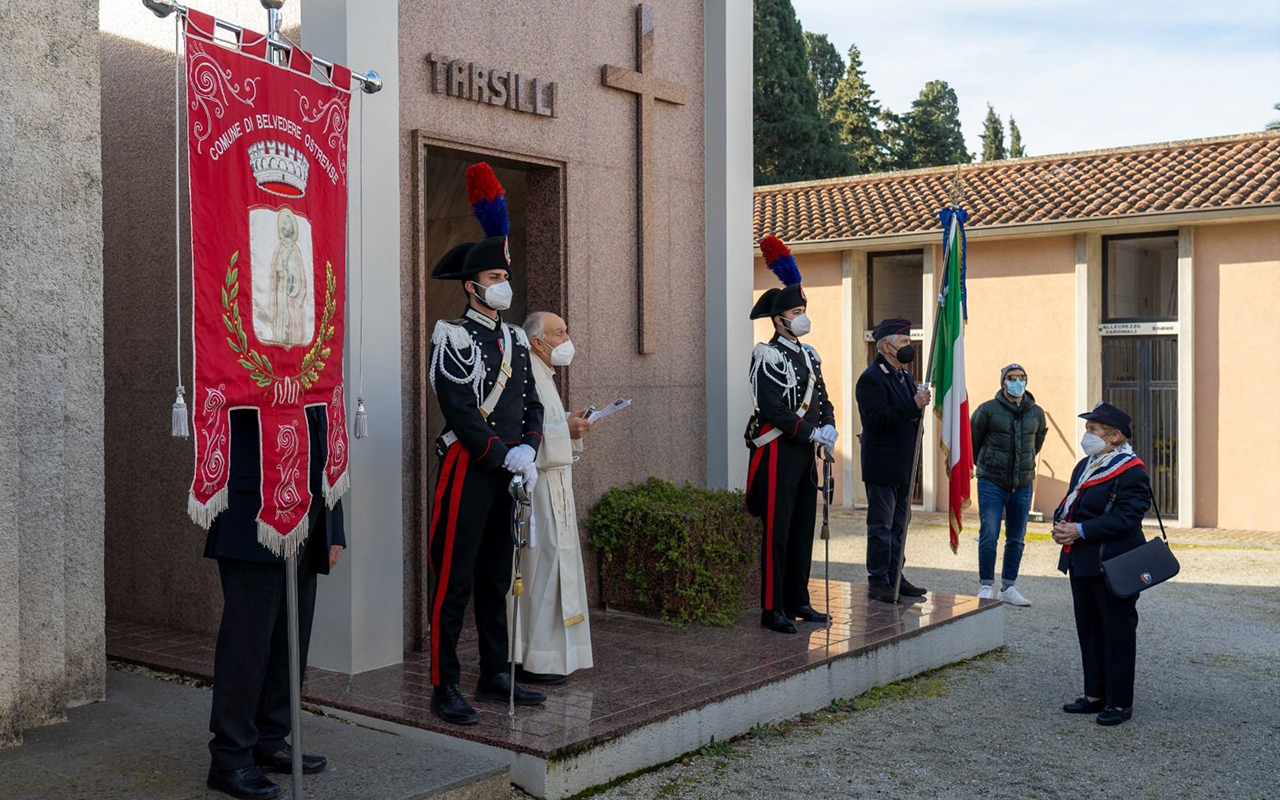 Belvedere Ostrense ricorda il carabiniere ucciso dalle Brigate Rosse Euro Tarsilli