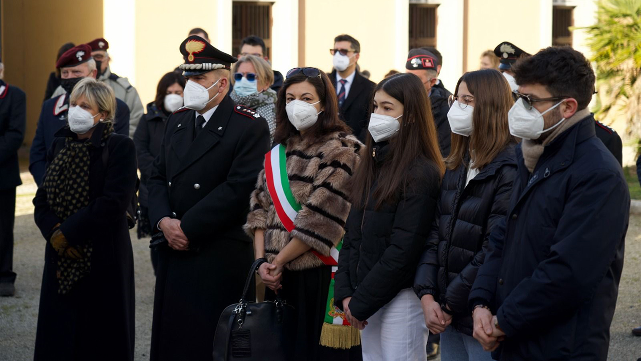 La commemorazione a Belvedere Ostrense per ricordare il carabiniere ucciso dalle Brigate Rosse Euro Tarsilli