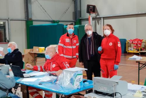 Jesi, giornata straordinaria di vaccinazioni  con la Croce Rossa Italiana