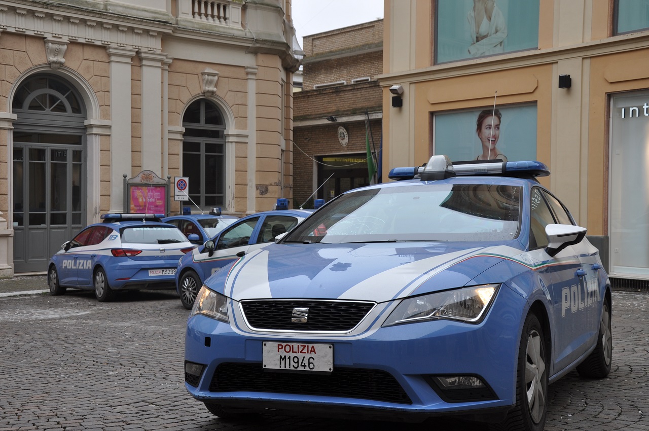 La Polizia a Osimo