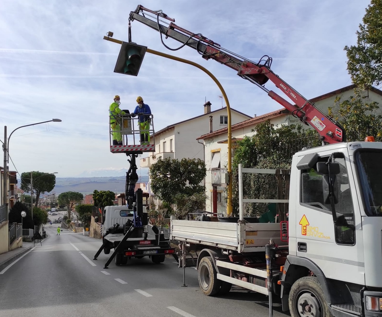 La rimozione dei semafori a Osimo