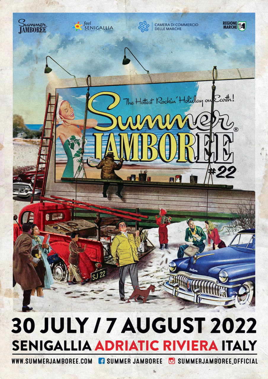 Il manifesto per il Summer Jamboree 2022