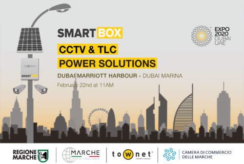 Un’azienda di Cagli all’Expo di Dubai: telecamere intelligenti e alimentazione green per le città del futuro