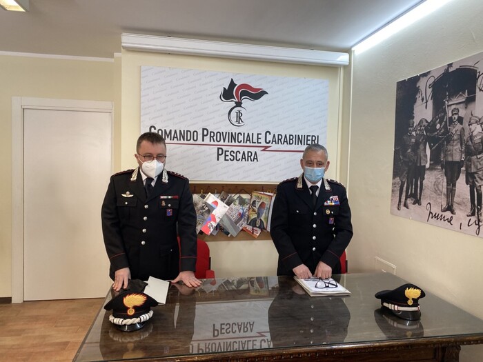 La conferenza dei carabinieri di Pescara