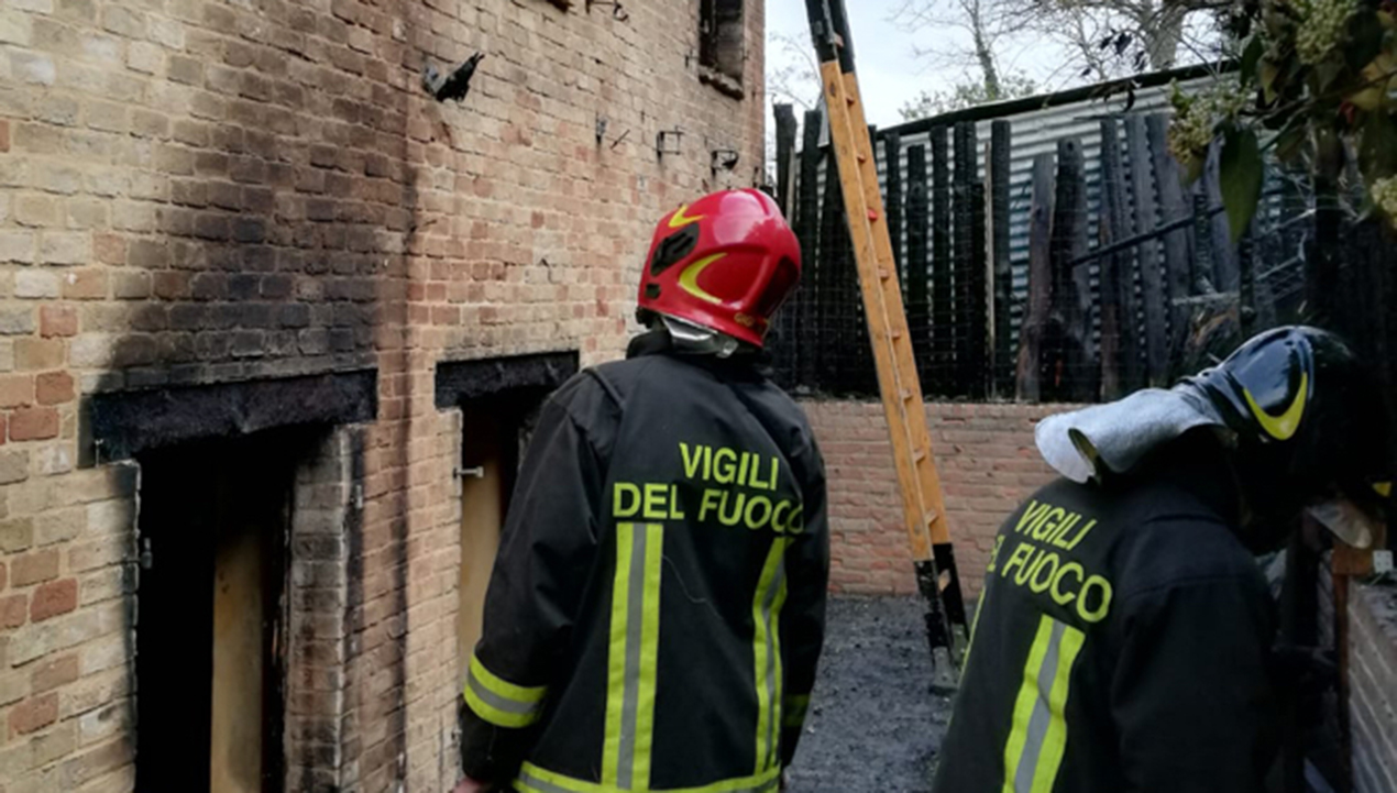 Incendio ad Urbino