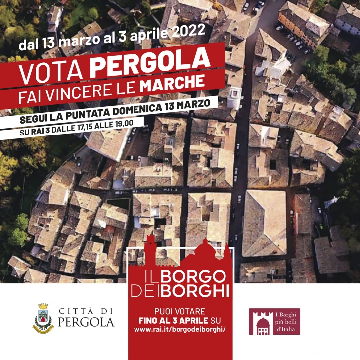 Pergola rappresenta le Marche a “Il Borgo dei Borghi”