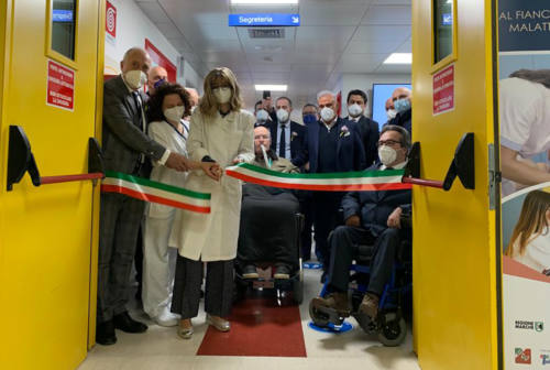 Malattie neuromuscolari, ad Ancona inaugurato il nuovo centro NeMo. Una mamma: «È la realizzazione di un sogno»