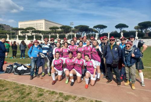 Rugby Jesi ’70, le leonesse Under 17 ruggiscono a Roma nel giorno del Sei Nazioni