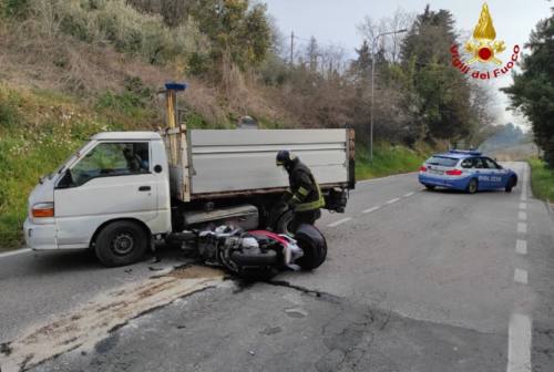 Pesaro, incidente sulla panoramica Ardizio: perde la vita un 49enne