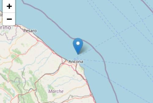 Ancona, paura nella notte: terremoto di magnitudo 2.6