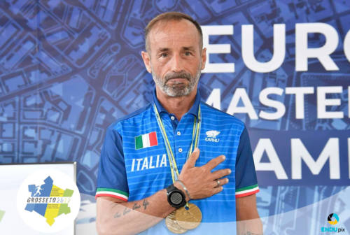 Un fanese vince l’oro agli Europei Master: trionfa Francesco Berardi -FOTO