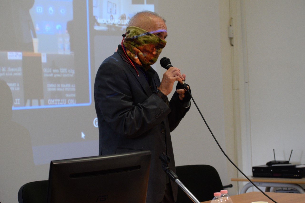 Capitano Ultimo a scuola a Osimo