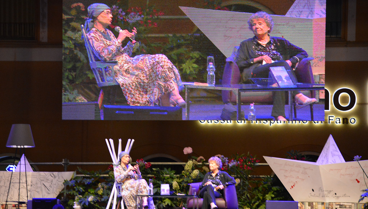 Dacia Maraini e Silvia Calandrelli - Piazza