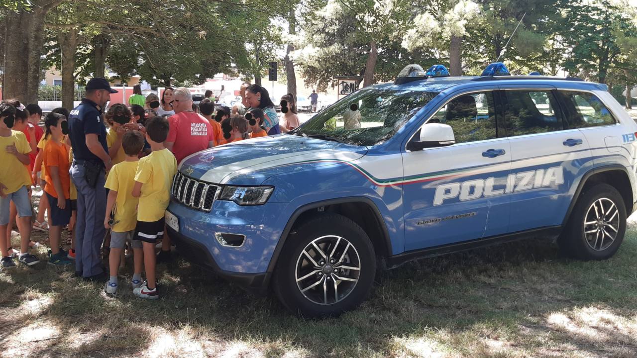 L'iniziativa sul bullismo che ha visto partecipare anche gli agenti del Commissariato di Polizia di Senigallia