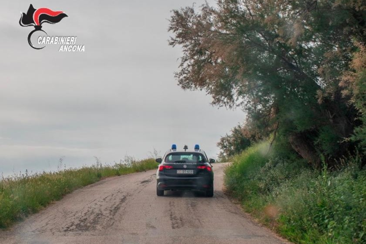 La pattuglia dei Carabinieri di Senigallia