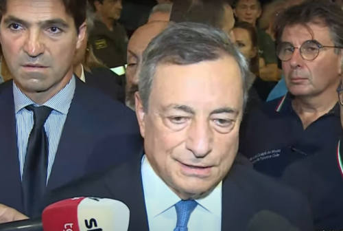 Draghi ad Ostra: «Vicinanza alle famiglie delle vittime: non vi lasceremo sole» -VIDEO INTEGRALE