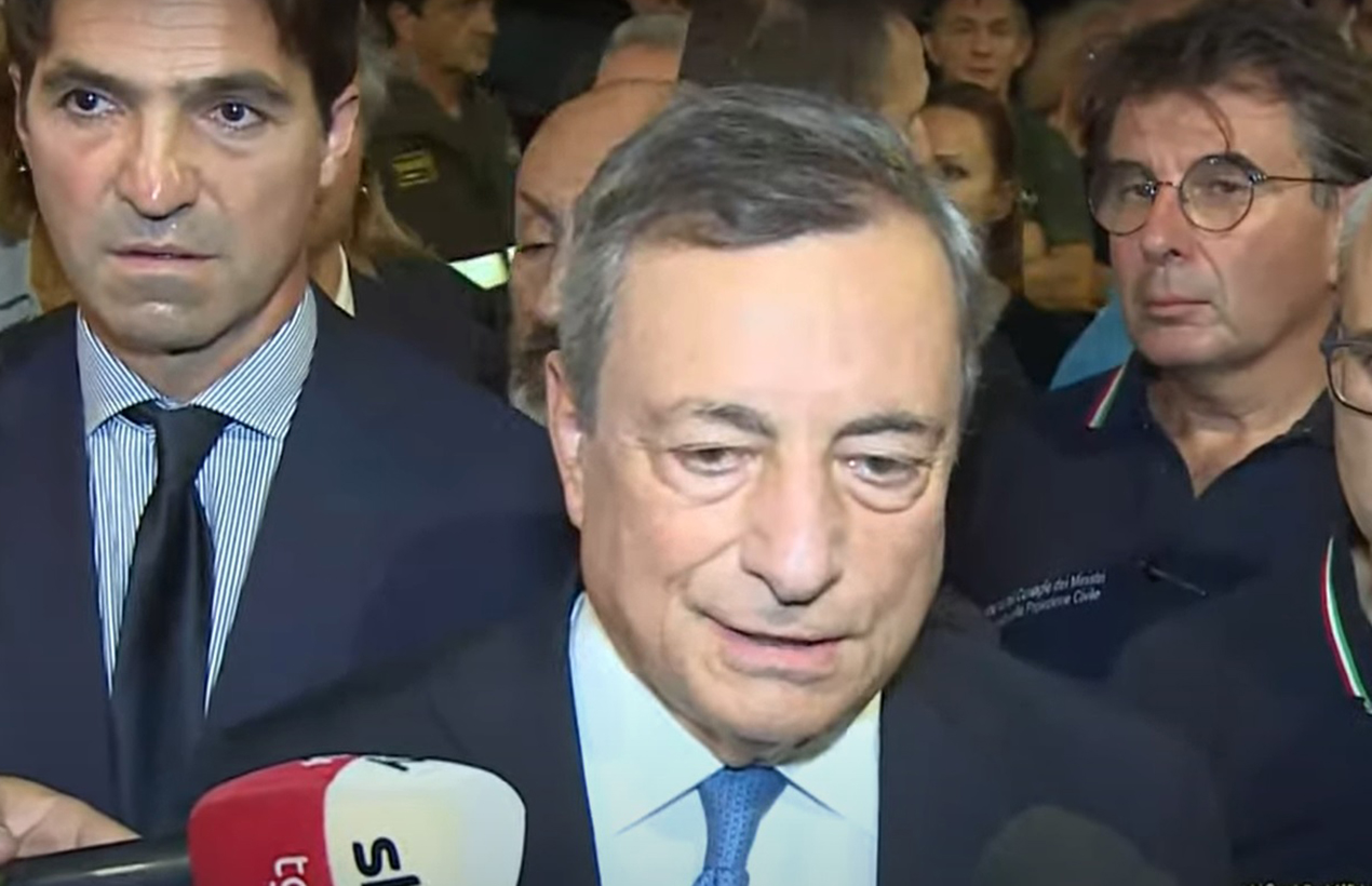 Draghi in visita ad Ostra