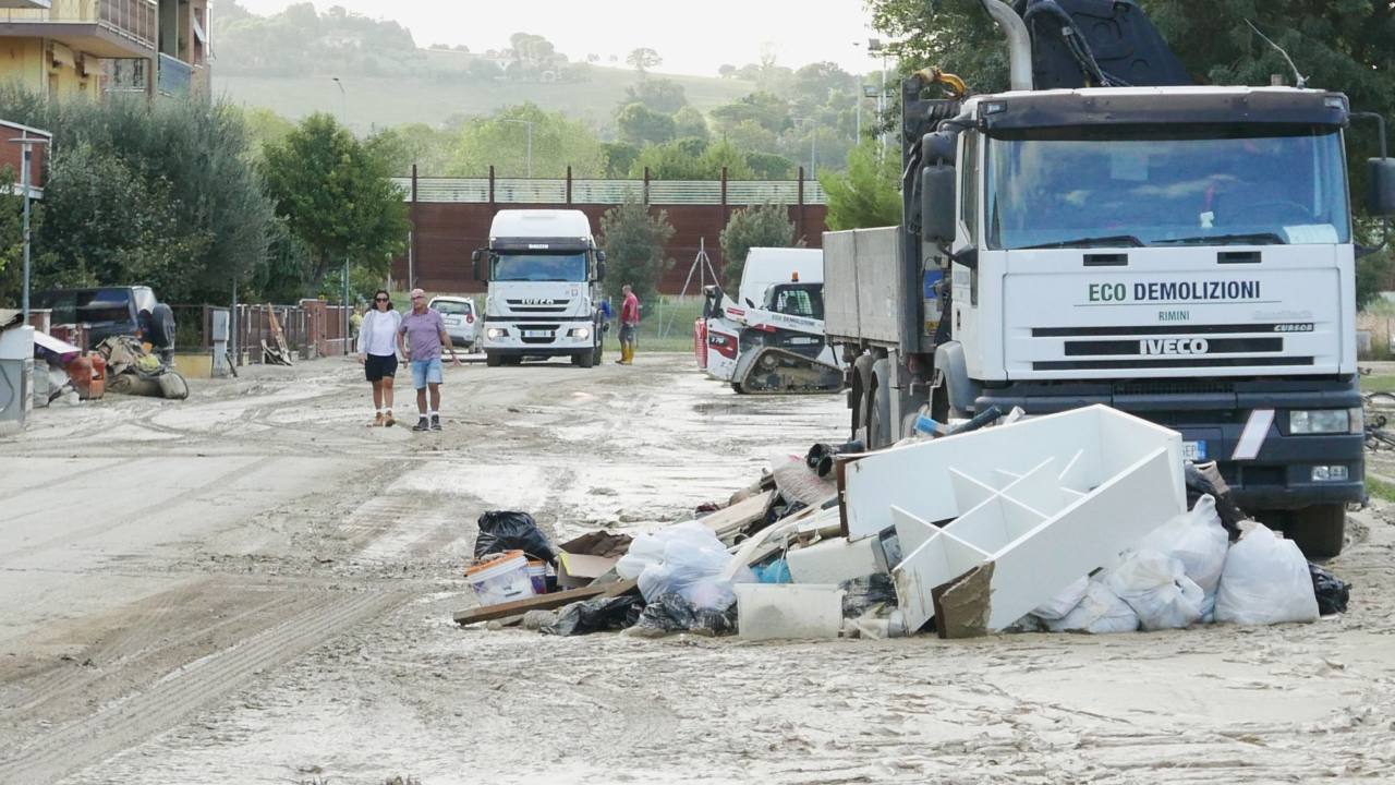 La situazione a Borgo Molino di Senigallia