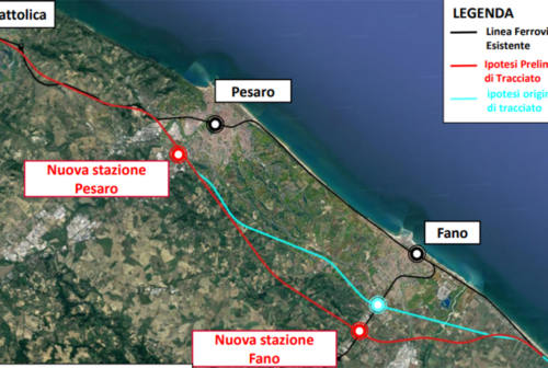 Arretramento ferroviario, il sindaco Signorini: «Serve uno studio di fattibilità da Fano a San Benedetto del Tronto»