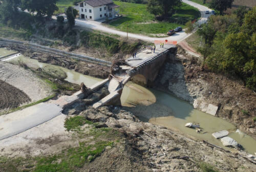 Alluvione nelle Marche, UniCam e UnivPm sul campo per rilievi sui ponti nelle valli del Misa e Nevola