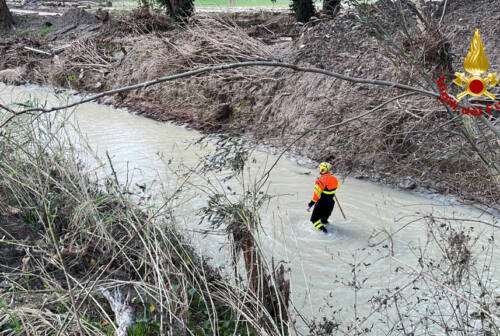 Alluvione, task force cerca ancora Brunella. Droni mappano alveo da Sassoferrato verso Senigallia