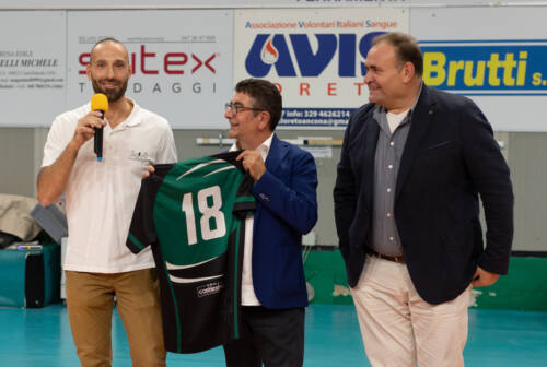 Pallavolo, la Nova Volley Loreto ha reso omaggio a Paco Nobili