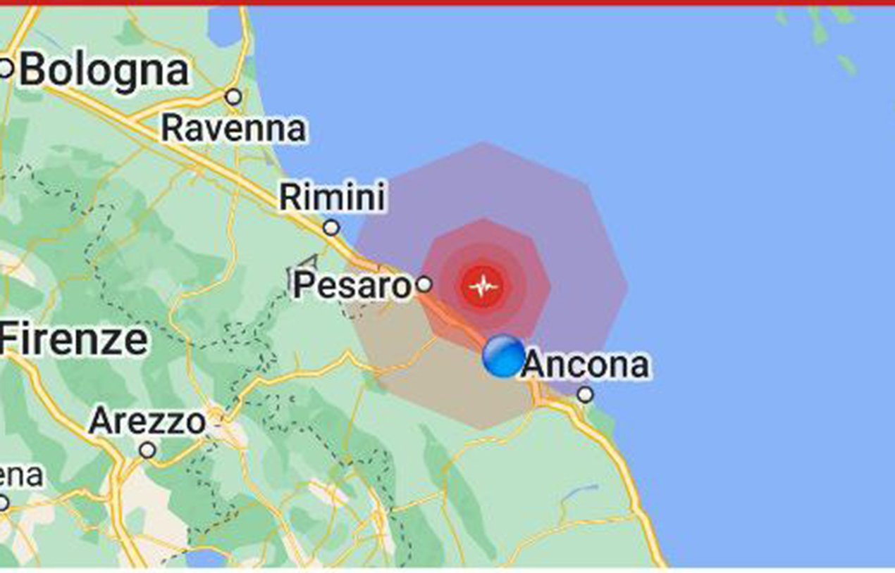 Nuovo sisma davanti alle Marche